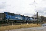 NS 6726 & 8207 in Conrail blue trail on an empty coal train